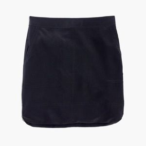 Madewell Silk Distance Skirt